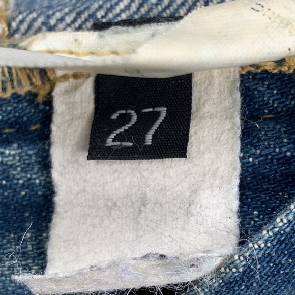 Hudsons | Distressed Blue Boot Cut Jeans | Size 27 - Picture 7 of 9